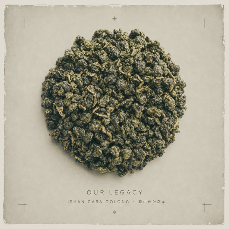 The design — Lishan GABA Oolong