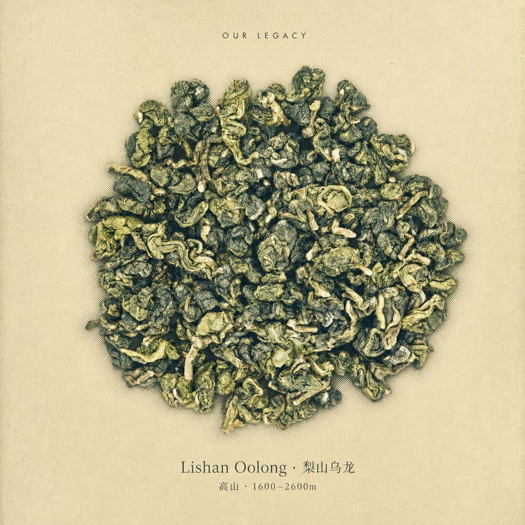 The design — Líshān Oolong